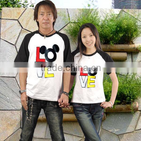 China OEM plain cotton t-shirts women
