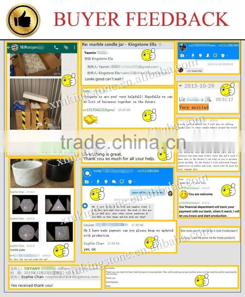 Tableware carrara white hexagon marble coaster/marble cup mat