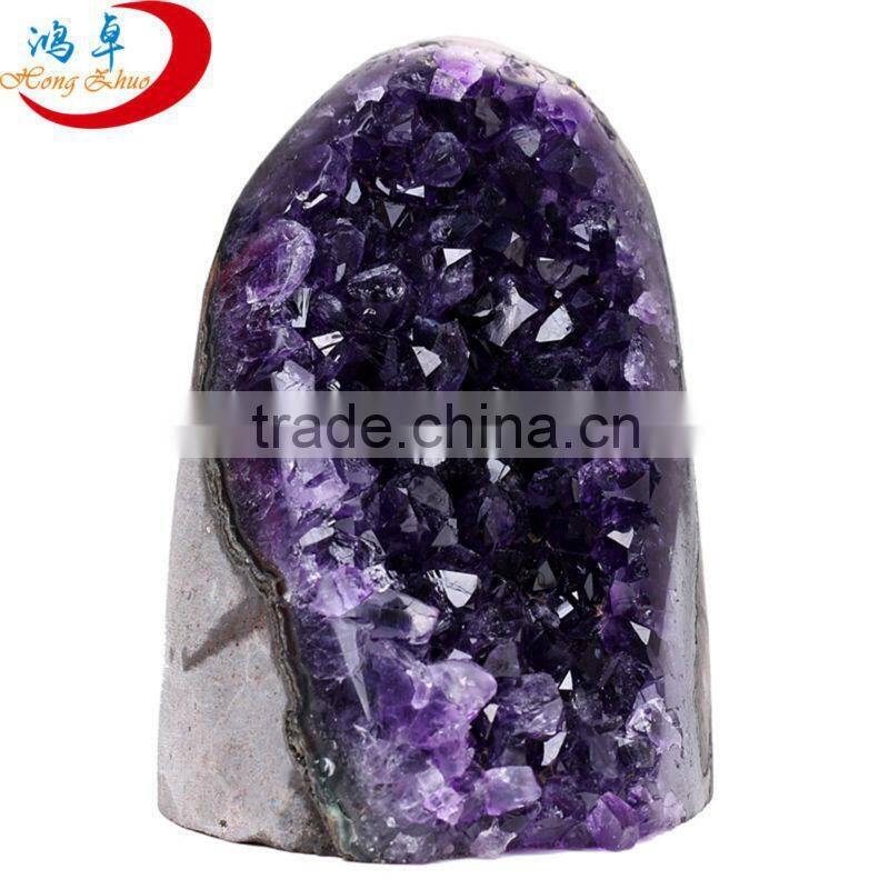 Wholesale Amethyst Geode Natural Quartz Crystal Purple Geode