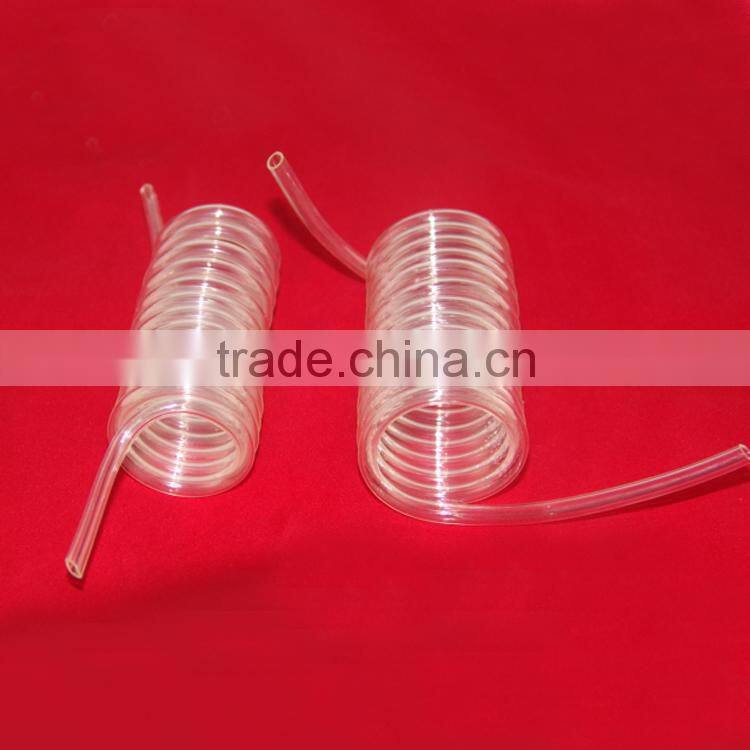 Transparent Polyurethane Spiral Hose for gas