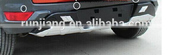 ABS Ecosport Front car skirts bumpers and rear bumper holder