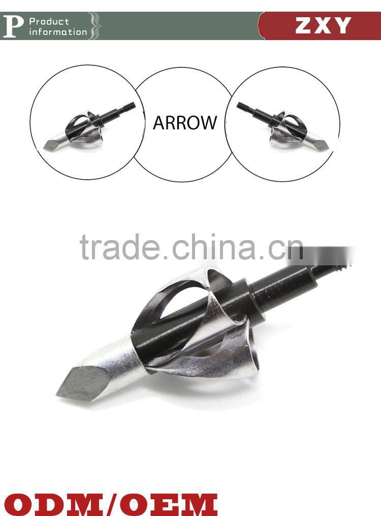 Broadheads 6 Sharp blades for Compound Bow and Crossbow Fighter Toothed blade