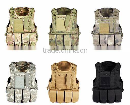 Outdoor combat military swat tactical vest