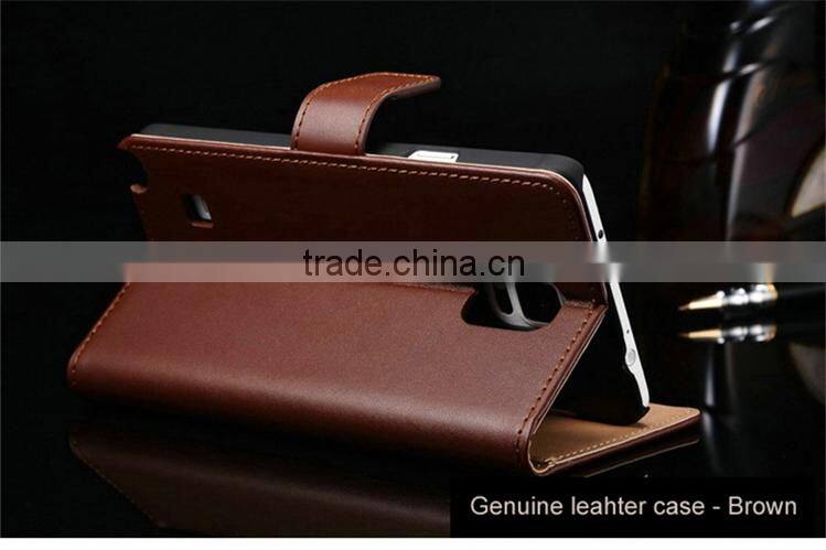 Hot sale genuine leather for Le Max Pro flip cover case