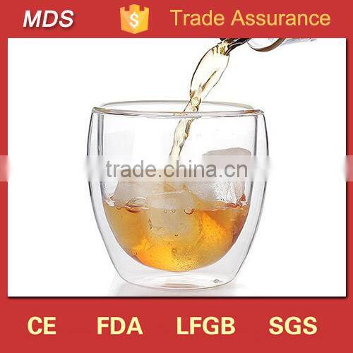 Hand blown glass hanging micro landscape bottle flower vase