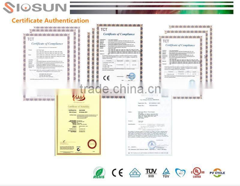 high quality 12W green technology round led panel light indoor