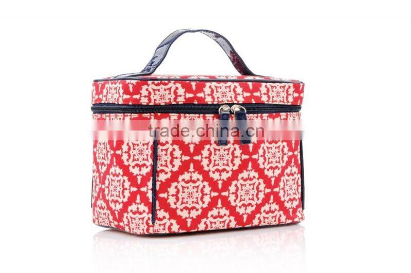 Factory multicolour nylon makeup bag