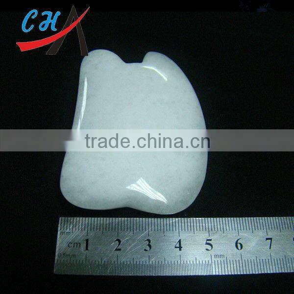 Old topaz gemstone scrapping plate treat waist,shoulder,neck and back pain