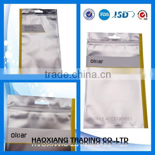 high quality customed bag with zipper