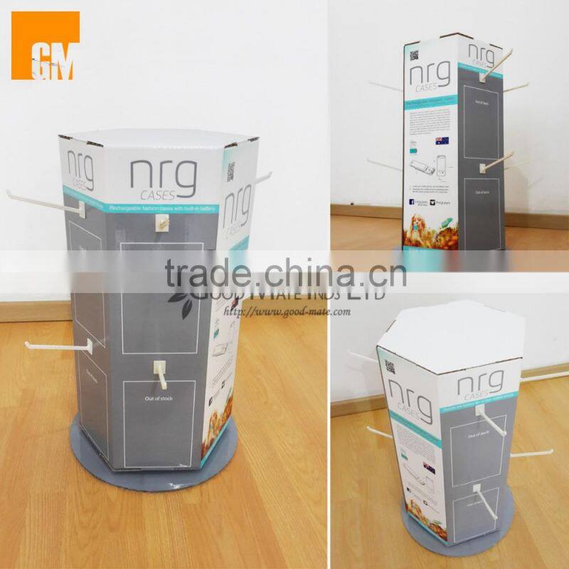 China manufacturer advertising cardboard display stand