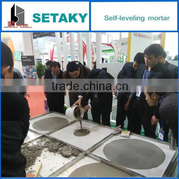 Self levelling compounds, rapid levelling mortars