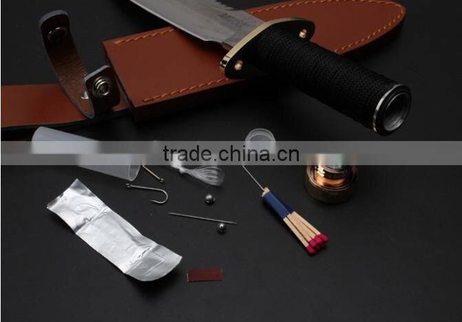 Jungle hunting machete fixed blade knife/knives