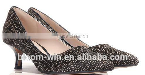 Fashion elegant autumn offcie shoes for lady