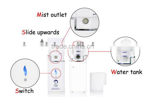 2014 Newest Handy Nano Water Proof Nano Silver Spray for Face Moisturizing