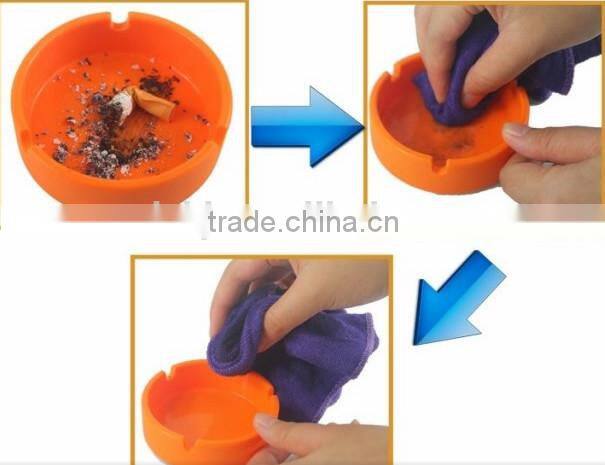 cheap fashion indoor silicone ashtray for promotional gift