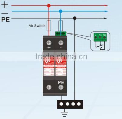 Surge Protector 48V DC 40kA Power Supply