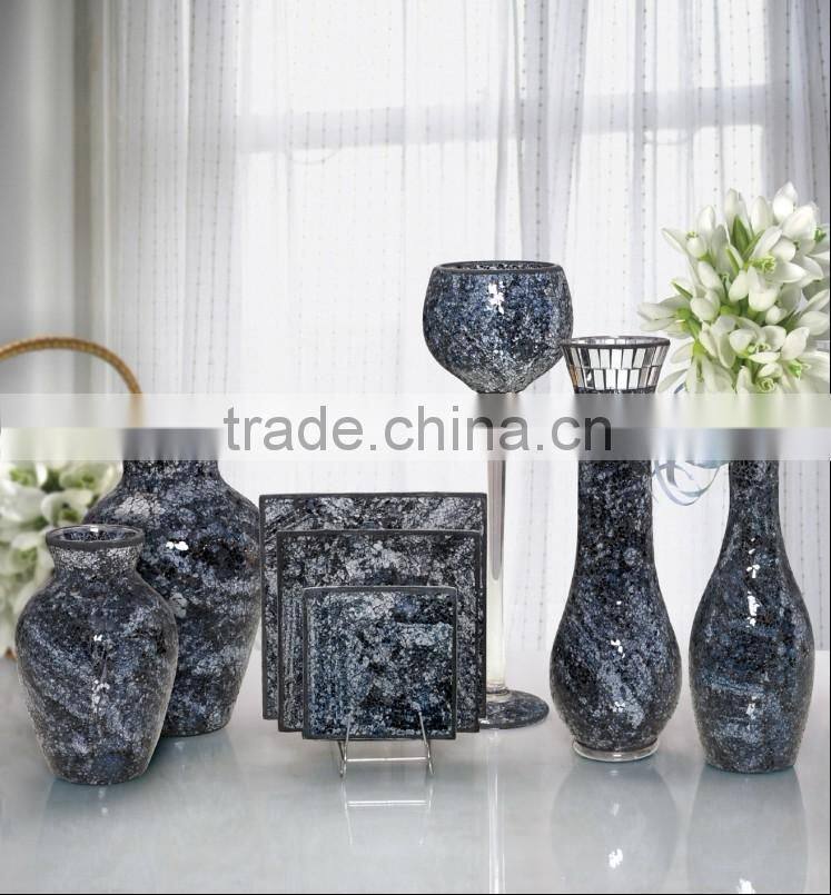 Transition tint glass mosaic hurricane