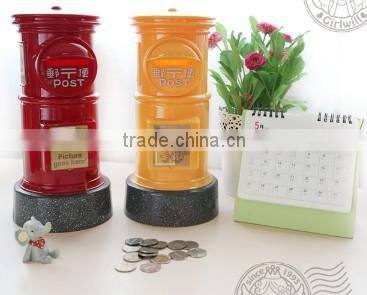 Hot-selling post box shaped saving box