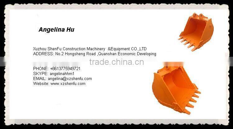 SF excavator parts hydraulic orange peel grab for excavator / excavator rotary orange peel grapple