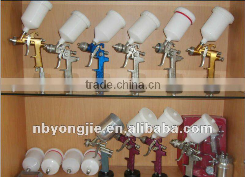 Gravity feed type Chrome-plated Wall HVLP spray guns