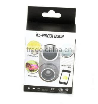 Universal Magnetic Wide Angle Micro Fisheye Lens 3 In 1 Lens For Phone