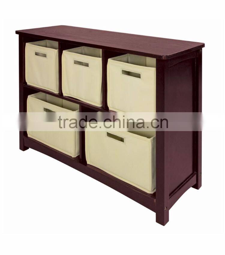 wooden children toys storage cabinets