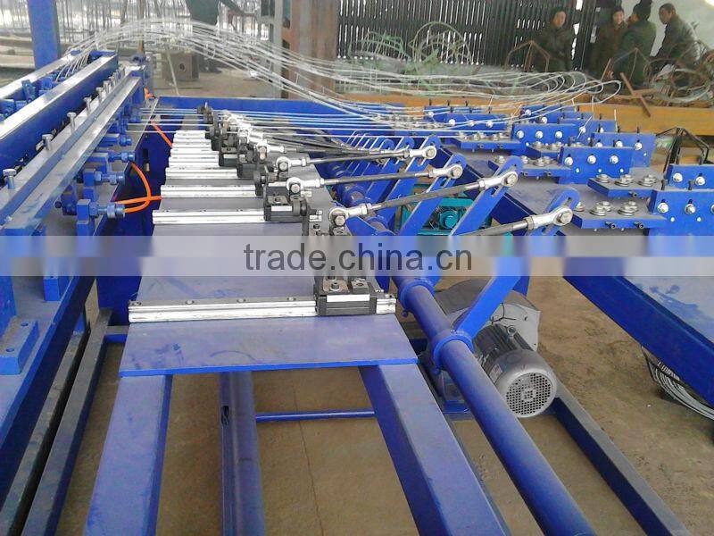 hinge joint knot weaving field fence machine