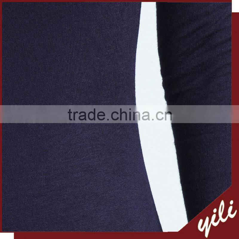 Simply design knit fabtic cheap long evening dresses