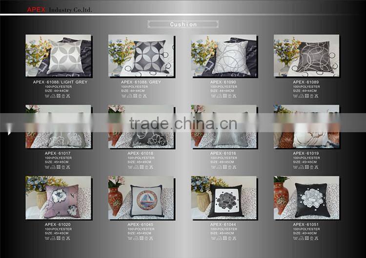 hand embroidery cushion cover/hand embroidery cushion cover/embroidered cushion covers