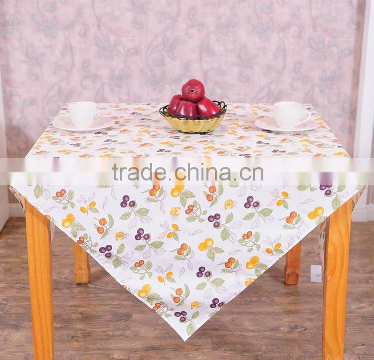 Eco-friendly printed tablecloth ,table cleaning cloth,fancy table cover ,cleaning table cover