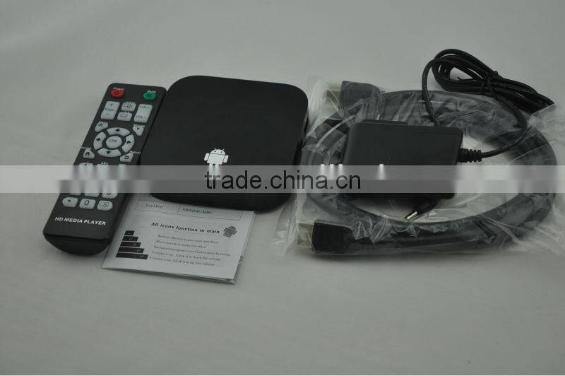 Acemax new product IPTV418, android 4.2 quad core Contex A9 media player