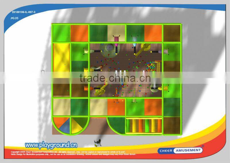 Cheer Amusement fun-ball battle indoor playground