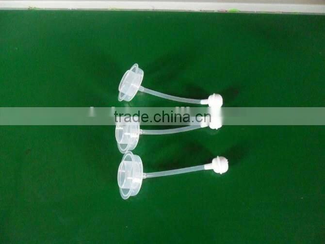 Economic and durable standard neck baby drinking bottle with straw