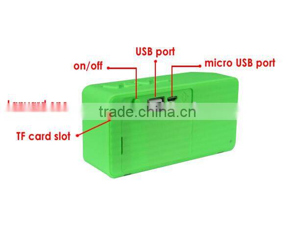 Colourful Bluetooth Sound Music Mini Box S10 Bluetooth Speakers With TF Card Memory Card