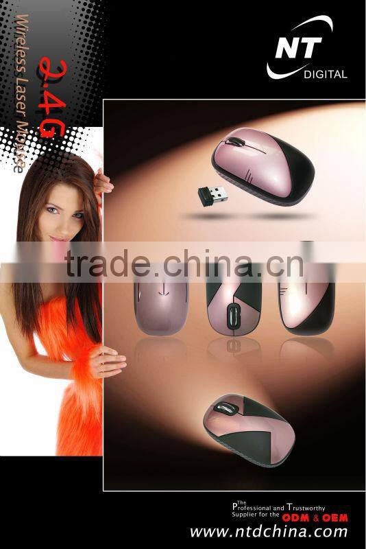 2.4g mini receiver wireless mouse