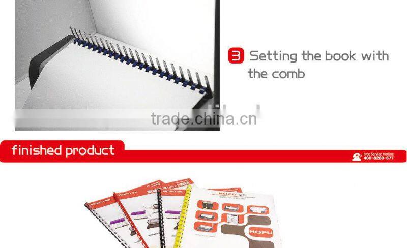Office picture album binding machine for A4 from Hopu made in China