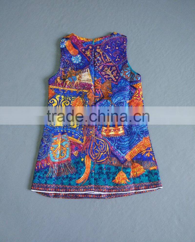 High end china factory direct wholesale baby girl party dress