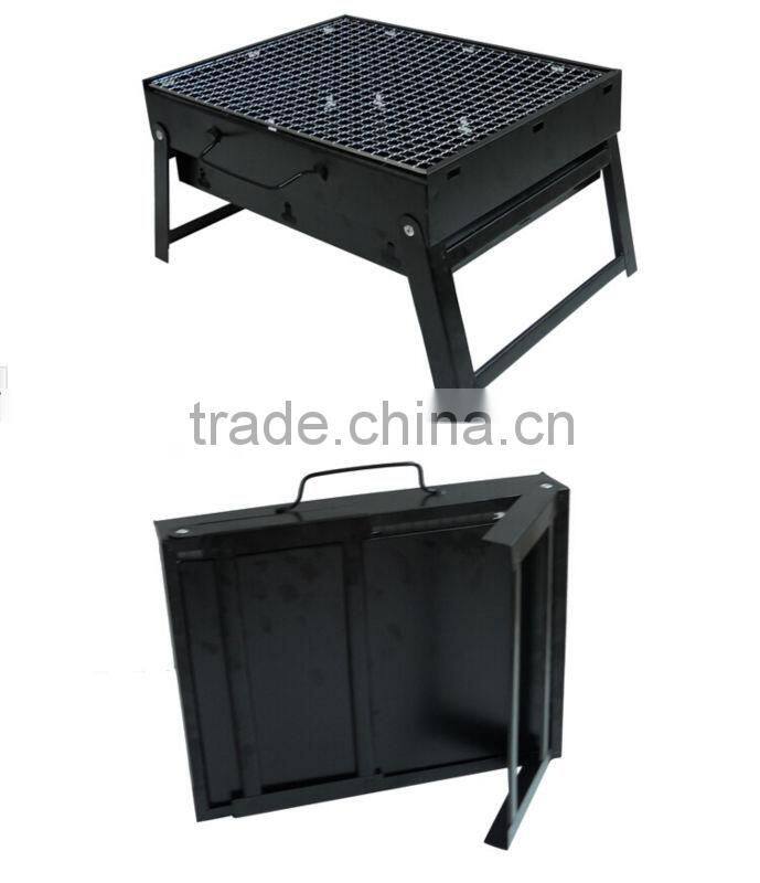 Mini box BBQ grill outdoor portable folding barbecue grill