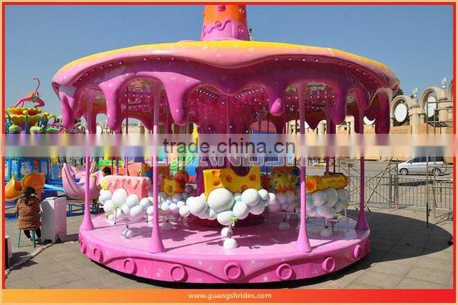 Happy carousel! China manufacture sweet worm big carousel rides for sale