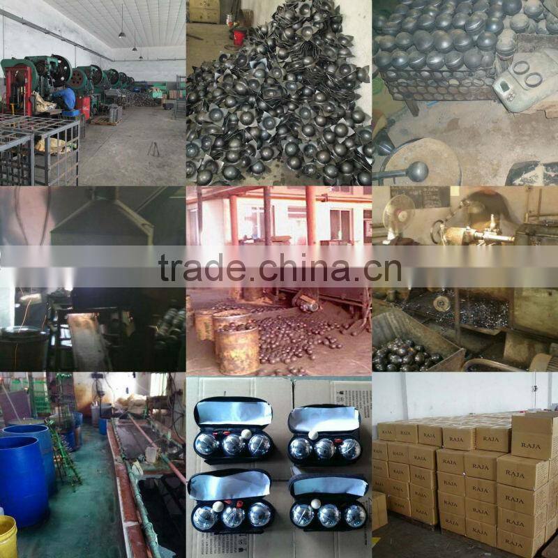 8 pcs boules set with nylon bag