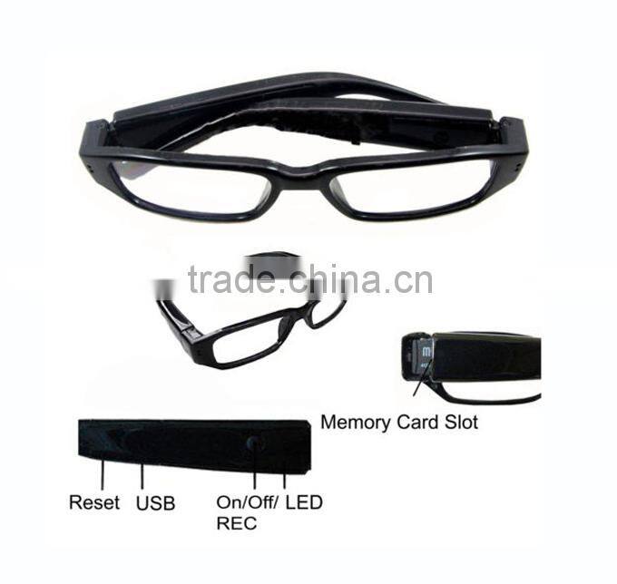 New products 1080P HD camera 3 mode hidden glasses camera earphone glasses Christmas gifts