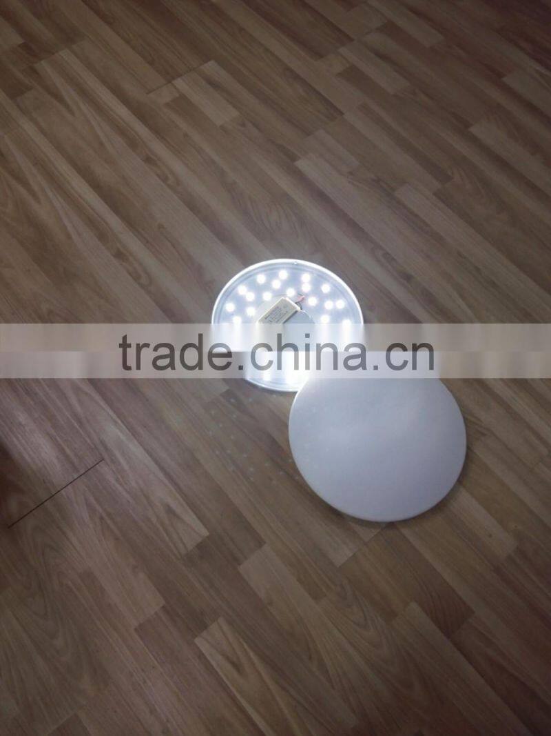 Radar sensor led ceiling light with rechargeable battery emergency 2D ceiling lamp
