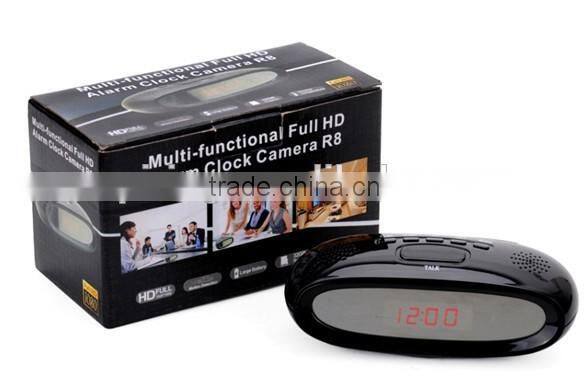 wireless HD Home Security hidden clock Camera home security system wireless with camera