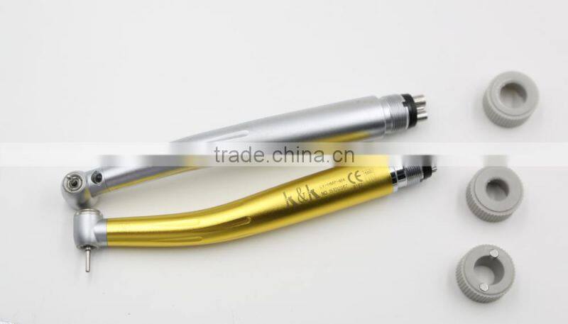 dental device high speed handpiece with golden color