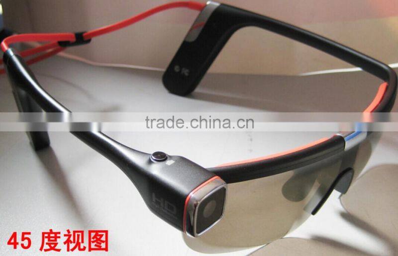 Colored 5MP 1080P Full HD 140degree wide angle wireless sunglasses hidden waterproof surgery camera built-in wifi TF card 32gb