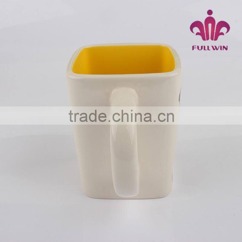 white ceramic mug ceramic fondue mug