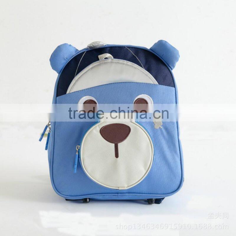 2016 Korean style backpack cute bear backpack hot sell child's bag