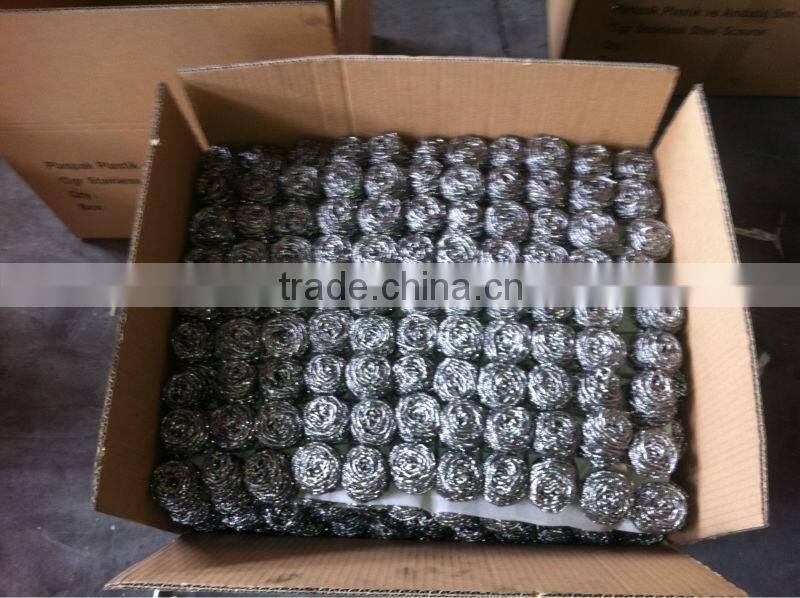 LUMENG BARAND hot sale automatic scourer making machine,6 wires 3 balls