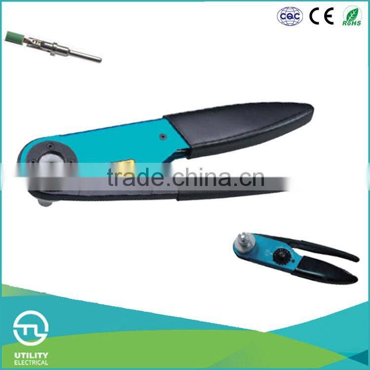 UTL China Online Selling Manual Operation Power Cable Four-mandrel Crimping Tool Plier