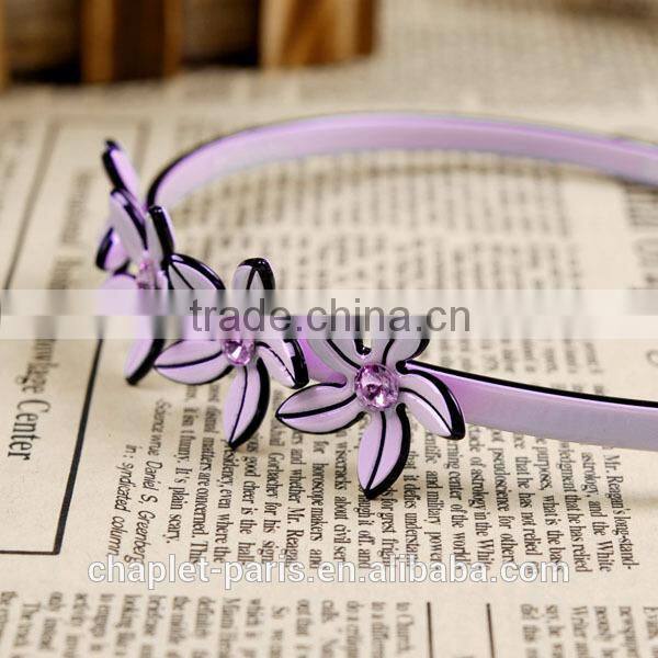 fashion cellulose acetate flowers hairbands